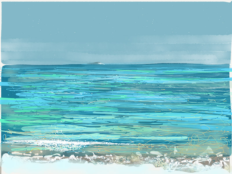 One of my electronic seascapes