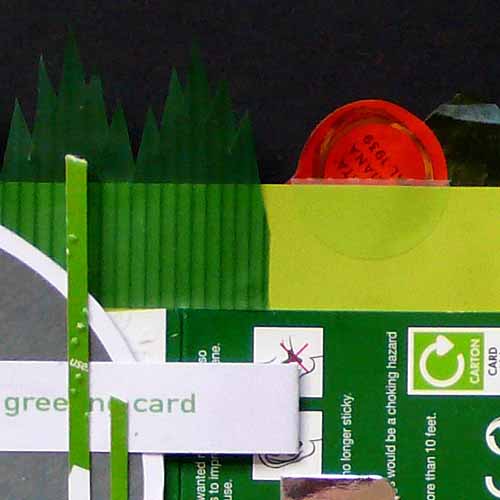 Green Card - detail #4 by Roger Newbrook