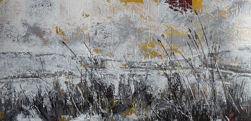 By the reeds by Roger Newbrook